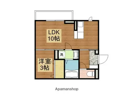 アーバンライフSTM(1LDK/1階)の間取り写真