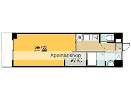 エクセランステゥディオ(1K/3階)の間取り写真
