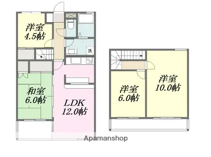 エクセル丸榮(4LDK/5階)の間取り写真
