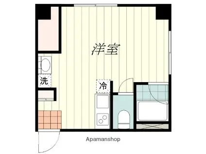 エトランジェール此花(ワンルーム/3階)の間取り写真