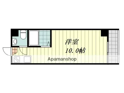 エトワール鉄砲町(ワンルーム/5階)の間取り写真