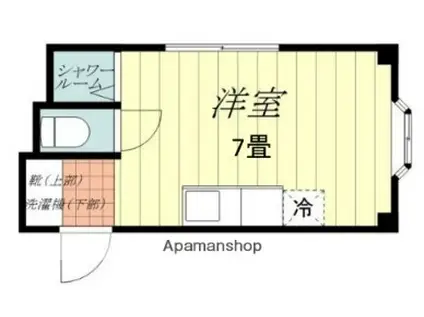 第3竹田ビル室町(ワンルーム/3階)の間取り写真