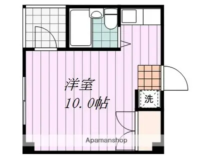 リバーサ大街道(ワンルーム/3階)の間取り写真
