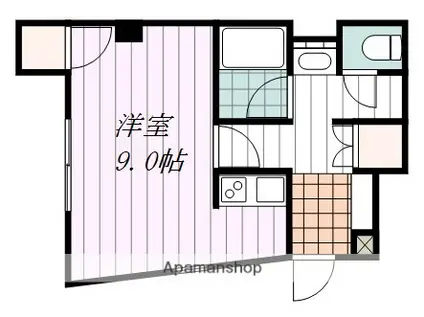 トキ本町ビル(ワンルーム/2階)の間取り写真