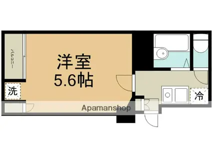 アートラフィーネ香椎(1K/6階)の間取り写真