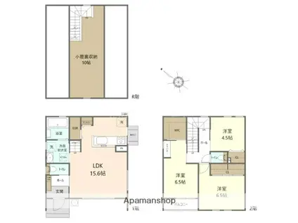 FORENA COURT高宮(3SLDK)の間取り写真
