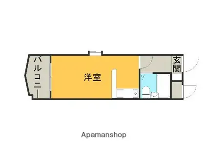 ラ・レジダンス・ド・高取(ワンルーム/5階)の間取り写真
