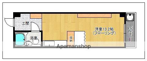 フォリアオークス(ワンルーム/5階)の間取り写真