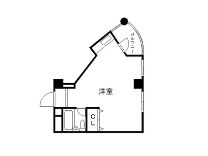 LIVEMAX ANGEL(ワンルーム/5階)の間取り写真