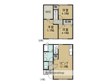 SPACE広川(3LDK)の間取り写真