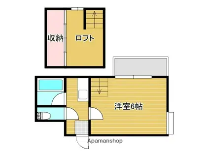 AVENTREE・VISTA(1K/1階)の間取り写真
