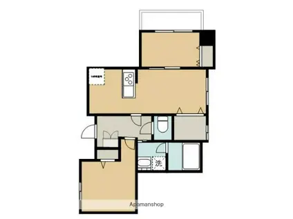 MODERN ASPIRATION 平尾駅前(2SLDK/6階)の間取り写真