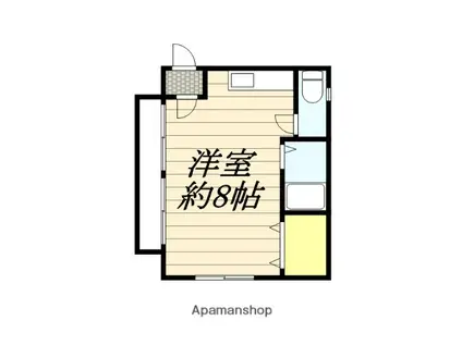 フォレストテラス二日市(ワンルーム/3階)の間取り写真