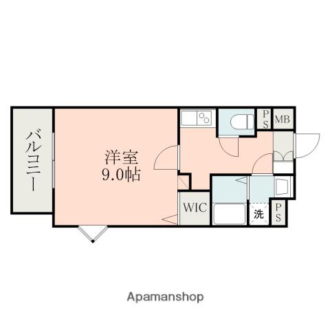 J PLACE(1K/2階)の間取り写真