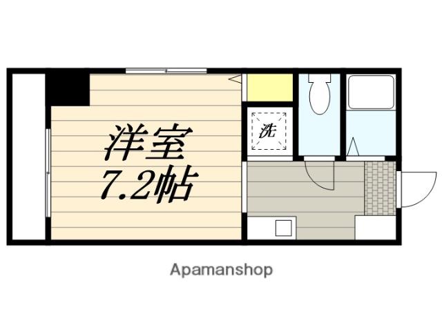 プレアール九品寺(1K/2階)の間取り写真