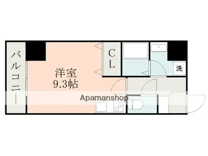 EDEN SUIZENJI STATION(ワンルーム/5階)の間取り写真