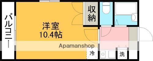 春日一番館(1K/3階)の間取り写真