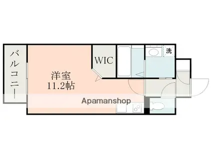 NS小峯(ワンルーム/5階)の間取り写真