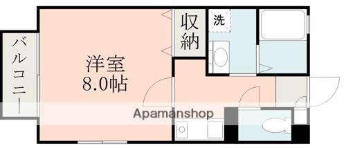 コンフォール下南部(1K/1階)の間取り写真