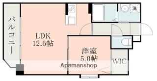 アンベリール紺屋町(1LDK/10階)の間取り写真