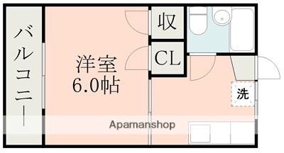 コーポれいんぼう(1K/2階)の間取り写真