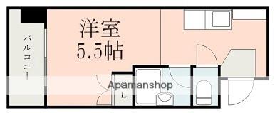 リベルテ本荘(ワンルーム/4階)の間取り写真