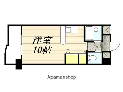 メゾン・ド・ペルレ(ワンルーム/4階)の間取り写真