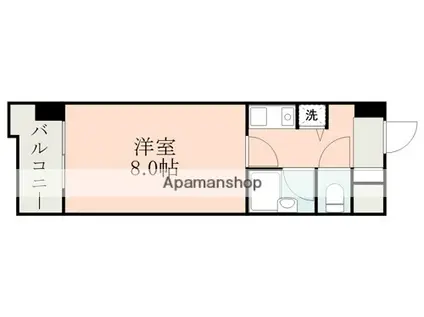 トーカン大江キャステ-ル(1K/9階)の間取り写真