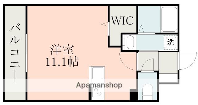 UNITED八島(ワンルーム/5階)の間取り写真