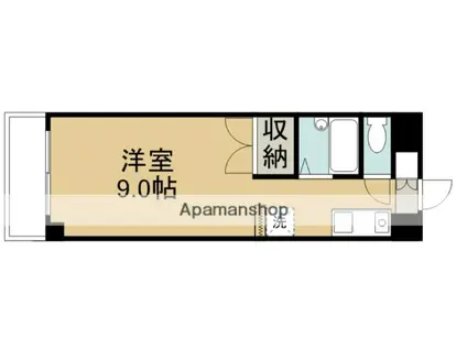 和光ビル新館(ワンルーム/5階)の間取り写真