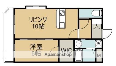 リンデンバウムはません(1LDK/5階)の間取り写真