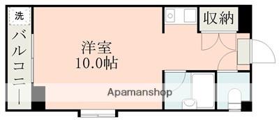 幸祐ハイム(ワンルーム/3階)の間取り写真