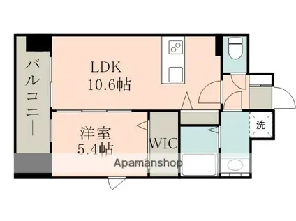 LA VIE CLAIRE TUBOI(1LDK/3階)の間取り写真