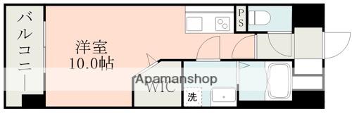 S-RESIDENCE熊本駅前(ワンルーム/3階)の間取り写真