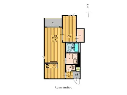 REGALEST T&H(1LDK/3階)の間取り写真