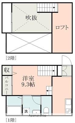 ウェルフォアティス(ワンルーム/1階)の間取り写真