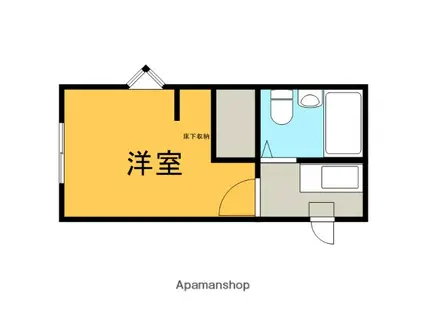 PRECIOUS桜ケ丘(ワンルーム/2階)の間取り写真