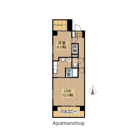 ALTE サウス TOWER(1LDK/4階)の間取り写真
