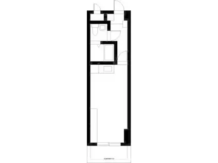 リバータウン原町(ワンルーム/3階)の間取り写真