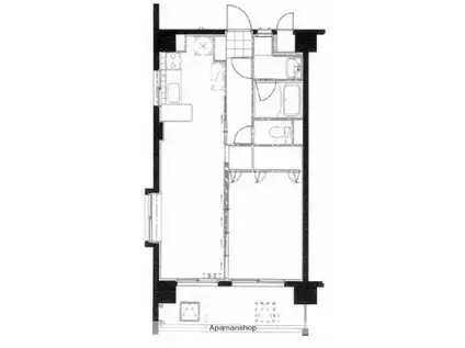 YS COURT(1LDK/3階)の間取り写真