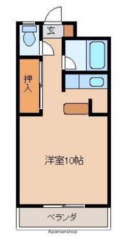 RE南高松(ワンルーム/4階)の間取り写真
