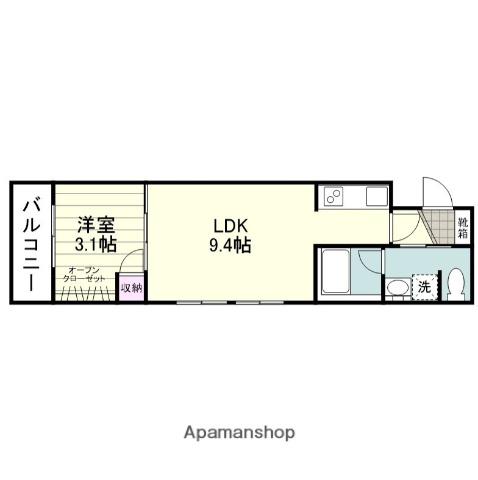 SEPLUS西千石(1LDK/3階)の間取り写真