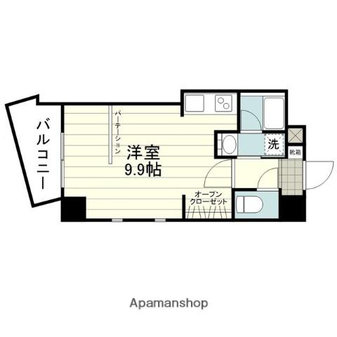 SE PLUS南林寺(ワンルーム/5階)の間取り写真