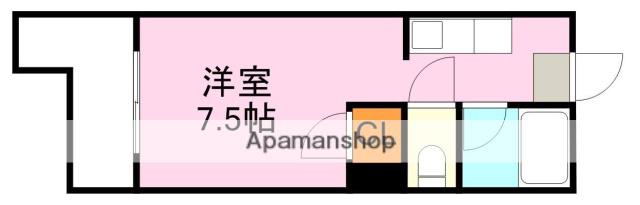 アビターレ下荒田Ⅰ(ワンルーム/3階)の間取り写真