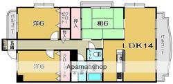 グランドゥールN(3LDK/4階)の間取り写真