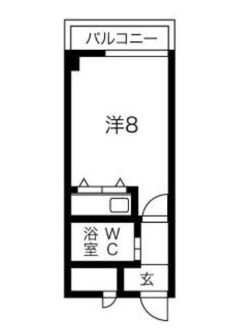 マッセ新大阪レジデンス5号館(ワンルーム/3階)の間取り写真