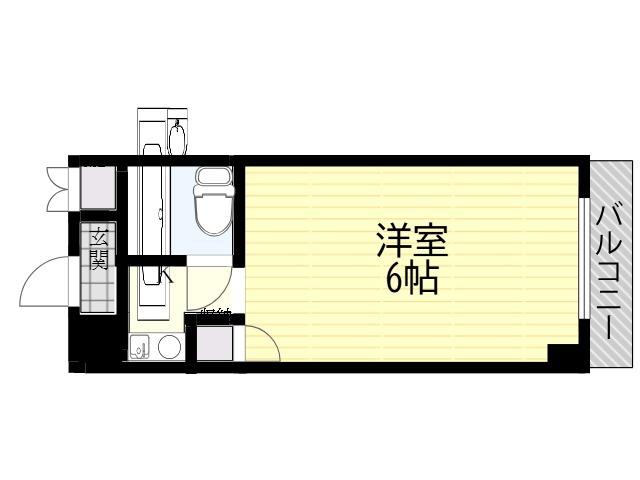 ITRマンション(1K/3階)の間取り写真