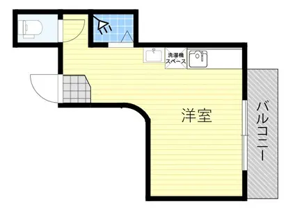 メゾンインペリアル(ワンルーム/7階)の間取り写真