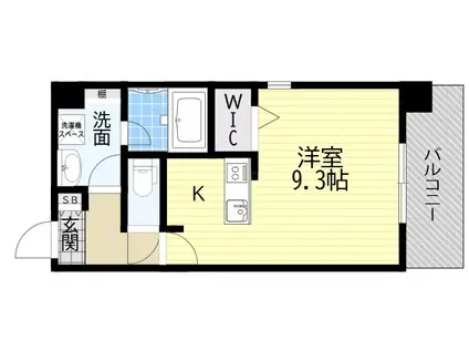 LE CINQ 尼崎東(ワンルーム/2階)の間取り写真