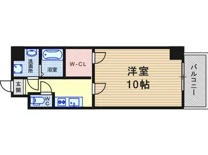 サムティ塚口レジデンス(1K/5階)の間取り写真